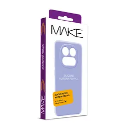 Чохол MAKE Xiaomi Redmi Note 14 Pro 4G Silicone Aurora Purple - мініатюра 5