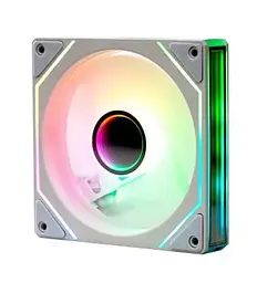 Вентилятор GTL Warp 120 мм White (GTL-120WL1W ARGB) - мініатюра 1
