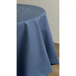 Скатертина Ecotton Duck водовідштовхувальна 170х220 см Blue (25341) - мініатюра 3