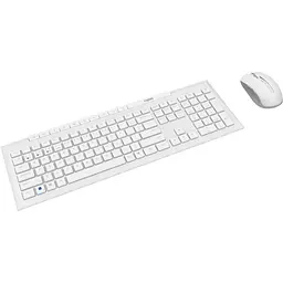 Комплект клавіатура + миша Rapoo 8210M White [78988] - мініатюра 3