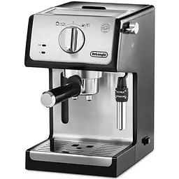 Кофеварка DeLonghi ECP 35.31 BK Steel эспрессо с трубкой-капучинатором 15 бар