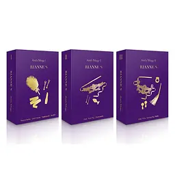 Романтичний подарунковий набір RIANNE S Ana's Trilogy Set I: помада-вібратор, затискачі, пов'язка - мініатюра 9