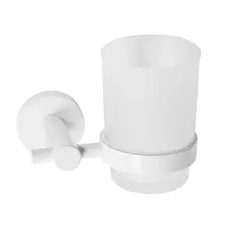Склянка для зубних щіток Rea 322233B white REA-77091, Білий - мініатюра 3