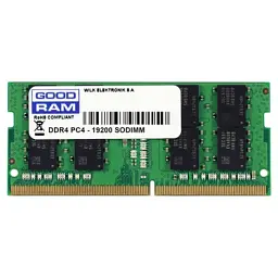 Модуль пам'яті для ноутбука SoDIMM DDR4 16GB 2666 MHz Goodram (GR2666S464L19/16G)