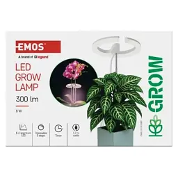 Лампочка EMOS LED лампа для рослин з таймером та димером (Z7902) - мініатюра 8