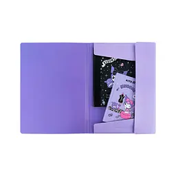 Папка на резинках Kite A4 Kuromi (HK25-247-1) - мініатюра 4
