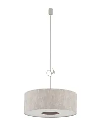 Підвісний світильник, люстра Nowodvorski 11665 Cedro M E27 1x25W IP20 світло-сірий - мініатюра 3