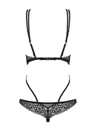 Боді Obsessive Liferia L/XL чорний - мініатюра 6