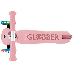 Самокат Globber Go up Sporty 1+ до 20/50 кг пастельно-рожевий (452-710-4) - мініатюра 8