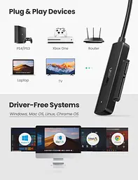 Кишень для жорсткого диска UGREEN CM321 USB A для HDD 2.5 SATA Converter 50см 70609 - мініатюра 2