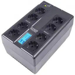 Пристрій безперебійного живлення Powercom CUB-850N LCD - мініатюра 2