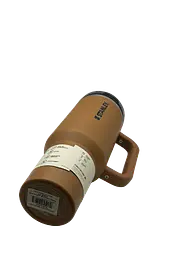 Термос термочашка Stanley Quencher ProTour Flip Straw Tumbler з нержавіючої сталі Caramel Brown 1,18 л KT7001976 - мініатюра 3