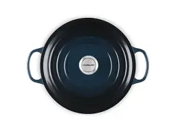 Каструля Le Creuset Signature Cast Iron Round Casserole 26 см Nuit (21177261294475) - мініатюра 4