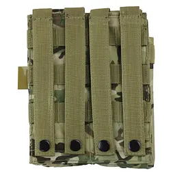 Підсумок під магазини АК Kombat UK Double Mag Pouch with Pistol Mag (1000-kb-dmpp-btp) - мініатюра 2