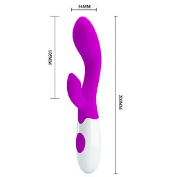 Вібратор Pretty Love Brighty Vibrator Purple - мініатюра 6
