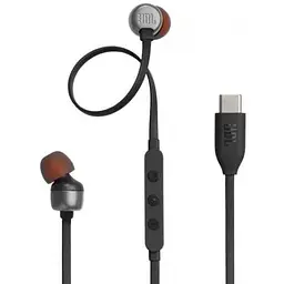 Навушники провідні JBL T310C USB-C (JBLT310CBLK) з мікрофоном чорні JBLT310CBLK - мініатюра 7