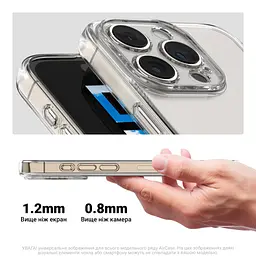 Чохол до мобільного телефона Armorstandart Air Nothing Phone (3a) Clear (ARM85470) - мініатюра 3