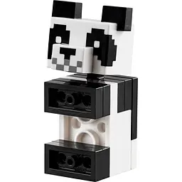 Конструктор LEGO Minecraft Стів і малюк-панда 35 деталей (30672) - мініатюра 6