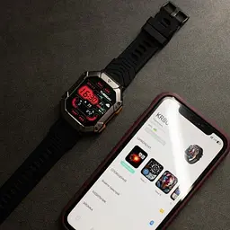 Розумний смарт годинник Smart Racer K+ з компасом (Чорний) - мініатюра 7