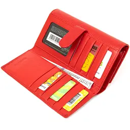 Жіночий шкіряний гаманець ST Leather 19х10х3 см acs0018203 - мініатюра 3