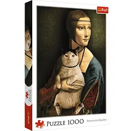 Пазл Trefl Дама з кішкою 1000 ел. (10663)