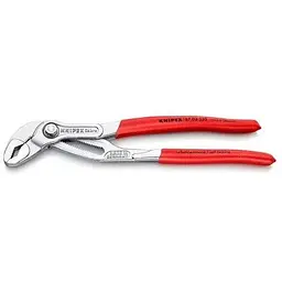 Кліщі сантехнічні переставні високотехнологічні Ø70мм Cobra KNIPEX 87 03 300, хромовані