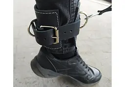 Манжета EasyFit F10 для тяги на тренажері (шкіра) (EF-LGSTR-F10) - мініатюра 4