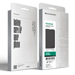 Чохол-книжка ArmorStandart OneFold Case для Xiaomi 14 Pro Black - мініатюра 6