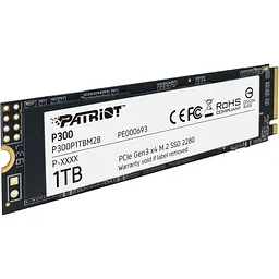 SSD накопичувач Patriot P300 1TB (P300P1TBM28) [130569] - мініатюра 2