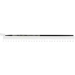 Пензель синтетика кругла TERRA 1608R №000 довга ручка Rosa