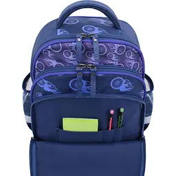 Рюкзак шкільний Bagland Mouse 225 синій 507 (0051370) - мініатюра 4