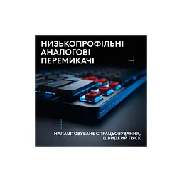 Клавіатура Logitech G515 Rapid TKL Wired USB UA Black (920-013861) - мініатюра 2