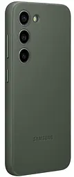 Оригінальний шкіряний чохол для Samsung Galaxy S23 (6.1") Leather Cover Case EF-VS911LGEGRU Green - мініатюра 2