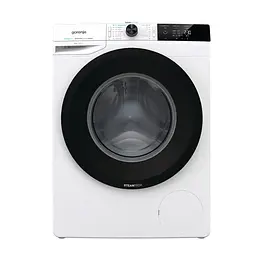 Пральна машина Gorenje з фронтальним завантаженням WEI84CPS, 8кг, 1400, A+++, Пар, глибина 54.5см, Дисплей, Білий (WEI84CPS)