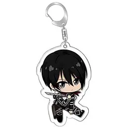 Брелок акриловий Атака титанів Мікаса Аккерман Attack on Titan Mikasa Ackerman 5 см