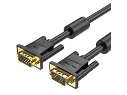 Кабель Vention VGA to VGA 1m Black (DAEBF)