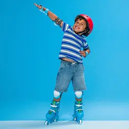Роликові ковзани Yvolution Switch Skates Twista блакитні (YR25B4) - мініатюра 2