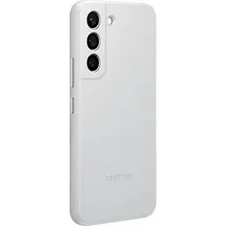 Оригінальний шкіряний чохол Leather Cover для Samsung Galaxy S22 Plus EF-VS906LJEGRU S906 Light Gray - мініатюра 6