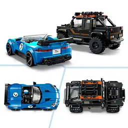 Конструктор LEGO Speed Champions Jaguar Project 7 та Land Rover Defender 740 ел. (77264) - мініатюра 8