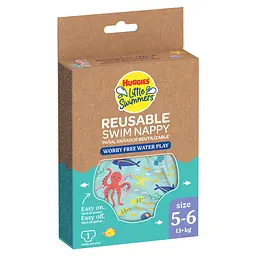 Багаторазові підгузки-трусики для плавання Huggies Little Swimmers, 5-6 (13+ кг), 1 шт. - мініатюра 2