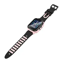 Дитячий смарт годинник Hoco Y104, 4G GPS Wi-Fi HD камера 1.69" HD-дисплей Pink Box - мініатюра 2