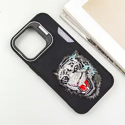 TPU+PC чохол Friends для Apple iPhone 15 (6.1) Black Tiger - мініатюра 3