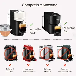Капсула з нержавіючої сталі для кавоварки Nespresso Vertuoline POP, NEXT ( 80мл +150мл +230мл) iCafilas - мініатюра 8