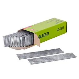 Alloid Pro. Цвяхи для будівельного степлера 15мм х 1.2 мм, тип 8 (1000 шт.)