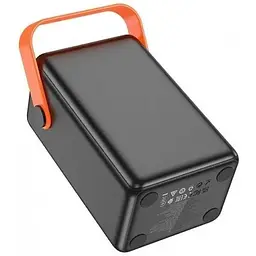 Портативна батарея Hoco J110A Powerful PD 65W 60000mAh чорний 6931474795205 - мініатюра 5