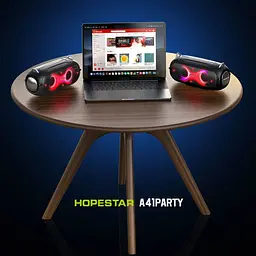 Портативна акустика Hopestar A41 Party Black [136606] - мініатюра 4