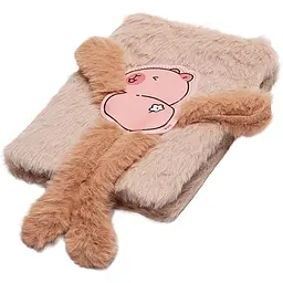 Блокнот А6 ZiBi Capybara Kids Line плюшевий клітинка 80 аркушів (ZB700014) - мініатюра 7