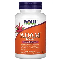 Комплекс Вітамінів та Мікроелементів для Чоловіків ADAM Superior Men's Multi - 60 таб
