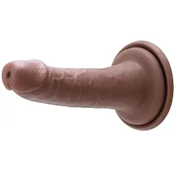 Фалоімітатор Me You Us Silicone Ultra Cock 6.5 in 16.5 см (коричневий) - мініатюра 7