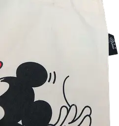 Еко сумка шопер для покупок Disney Mickey and friends Бежева - мініатюра 4